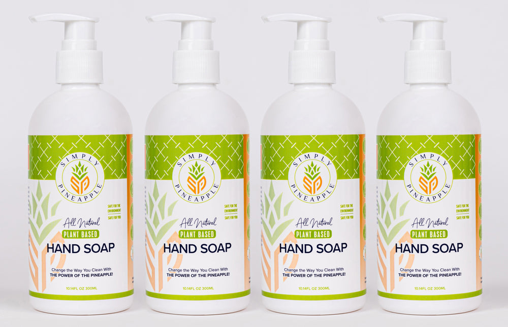 
                  
                    Plant-Based Pineapple Enzyme Liquid Hand Soap- Tangerine-Pineapple Scent
                  
                