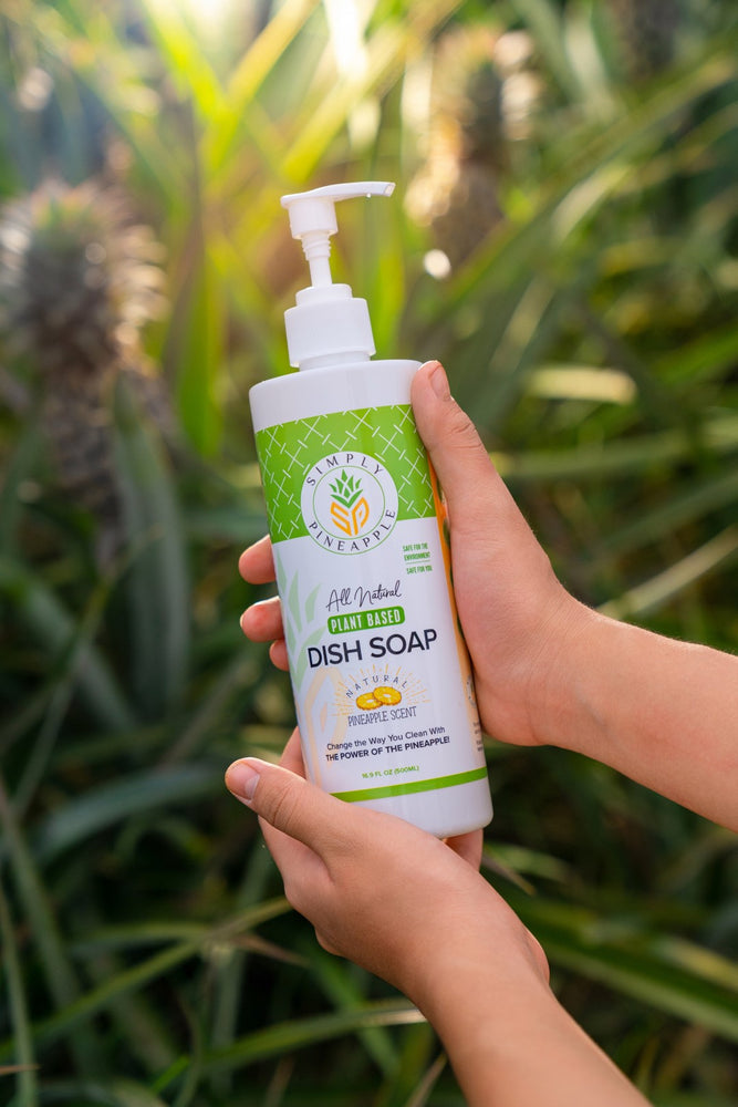 
                  
                    Plant-Based Pineapple Enzyme Liquid Dish Soap- Fresh Cut Pineapple Scent
                  
                